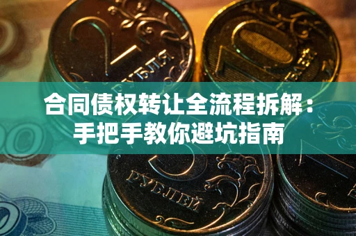 武汉合同债权转让全流程拆解：手把手教你避坑指南