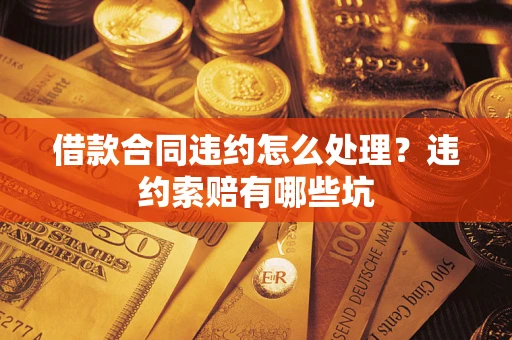 武汉借款合同违约怎么处理？违约索赔有哪些坑