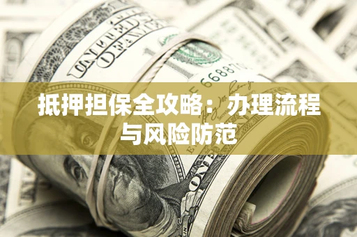 武汉抵押担保全攻略：办理流程与风险防范