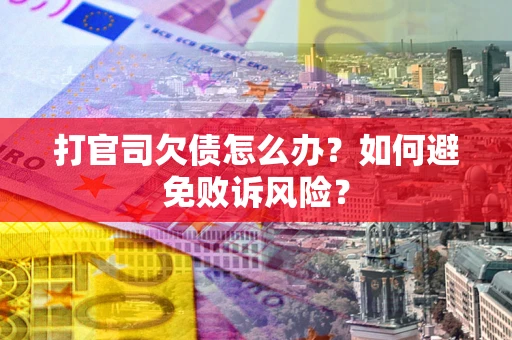 武汉打官司欠债怎么办？如何避免败诉风险？