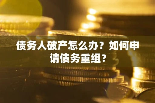 武汉债务人破产怎么办？如何申请债务重组？