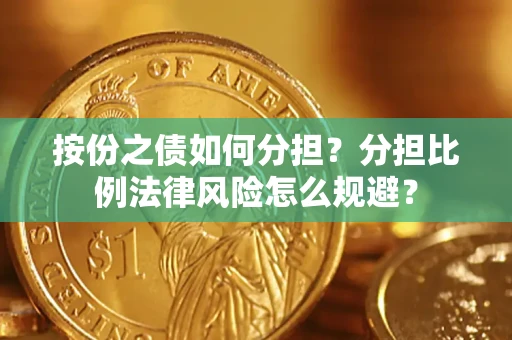 武汉按份之债如何分担？分担比例法律风险怎么规避？