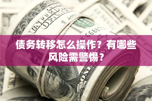武汉债务转移怎么操作？有哪些风险需警惕？
