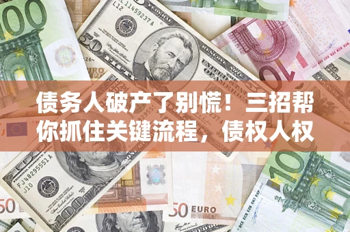 武汉债务人破产了别慌！三招帮你抓住关键流程，债权人权益不再缩水