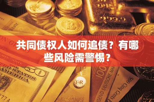 武汉共同债权人如何追债？有哪些风险需警惕？