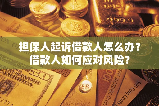 武汉担保人起诉借款人怎么办？借款人如何应对风险？