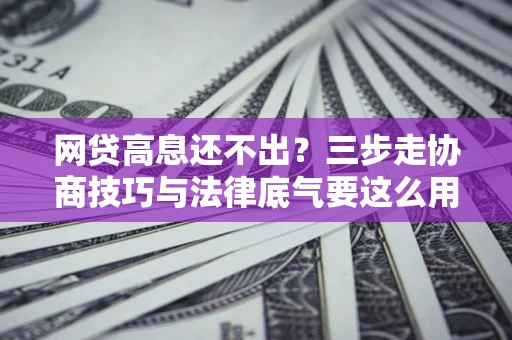 武汉网贷高息还不出？三步走协商技巧与法律底气要这么用