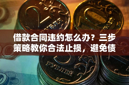 武汉借款合同违约怎么办？三步策略教你合法止损，避免债务危机升级