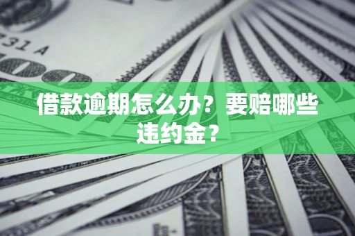 武汉借款逾期怎么办？要赔哪些违约金？