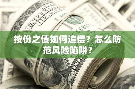 武汉按份之债如何追偿？怎么防范风险陷阱？